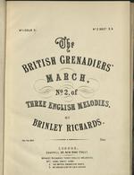The British grenadiers' march : no. 2 of three English melodies